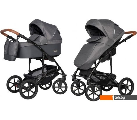  - Детские коляски и аксессуары Riko Basic Bella Life (2 в 1, 06, anthracite) - Basic Bella Life (2 в 1, 06, anthracite)