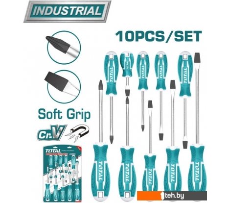  - Наборы инструментов Total THT250610 (10 предметов) - THT250610 (10 предметов)