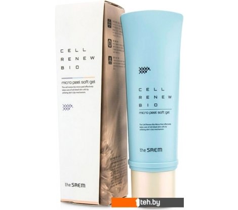  - Косметика по уходу за лицом The Saem Пилинг для лица Cell Renew Bio Micro Peel Soft Gel (160 мл) - Пилинг для лица Cell Renew Bio Micro Peel Soft Gel (160 мл)