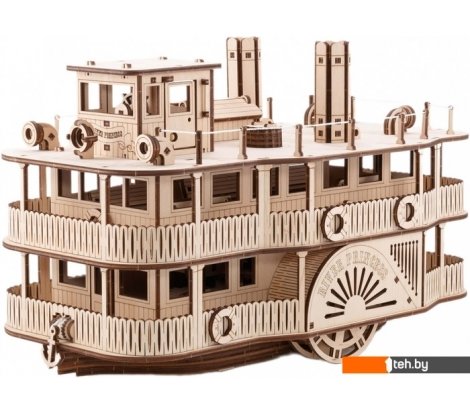  - Игрушечный транспорт Eco-Wood-Art Пароход - Пароход