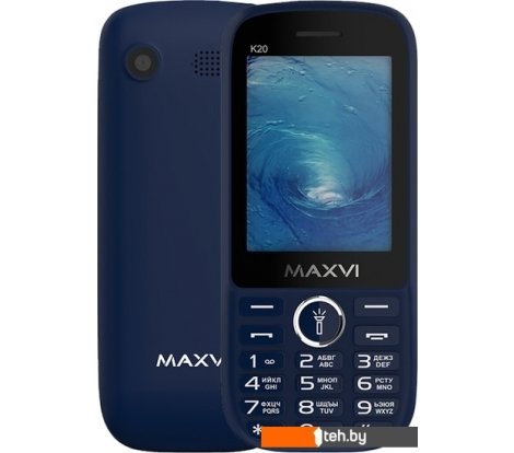  - Мобильные телефоны Maxvi K20 (синий) - K20 (синий)