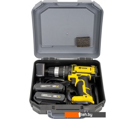 - Шуруповерты, гайковерты, электроотвертки Edon AD-18M (с 2-мя АКБ, кейс, оснастка) - AD-18M (с 2-мя АКБ, кейс, оснастка)