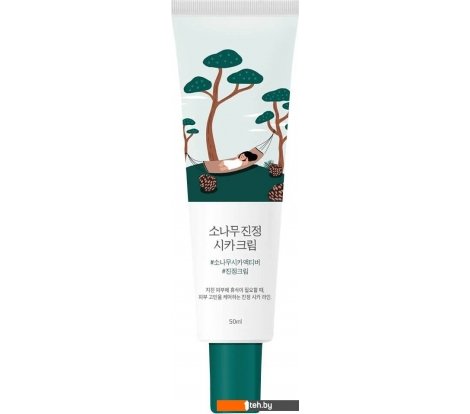  - Косметика по уходу за лицом Round Lab Pine Calming Cica Cream (50мл) - Pine Calming Cica Cream (50мл)