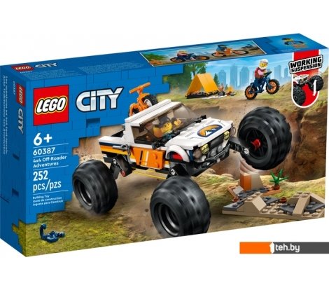  - Конструкторы LEGO City 60387 Приключения на внедорожнике - City 60387 Приключения на внедорожнике
