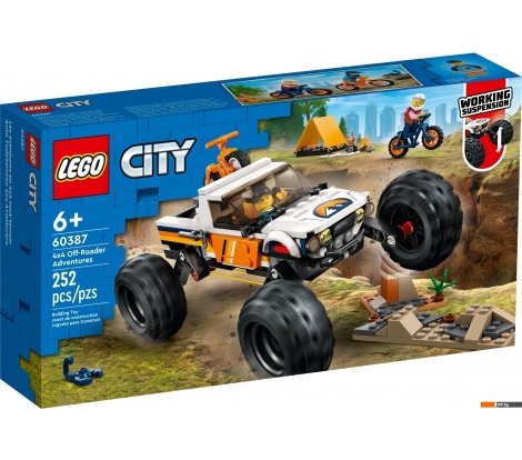  - Конструкторы LEGO City 60387 Приключения на внедорожнике - City 60387 Приключения на внедорожнике