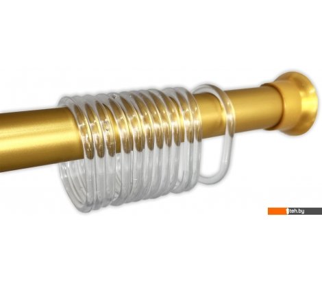  - Шторки и карнизы для ванн и поддонов Comfort Alumin Раздвижной 200 (золото) - Раздвижной 200 (золото)