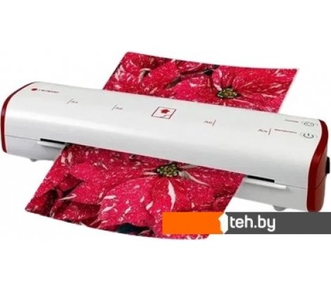 - Ламинаторы Гелеос ЛМ A4 Модерн (белый/красный) - ЛМ A4 Модерн (белый/красный)