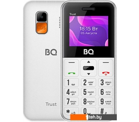  - Мобильные телефоны BQ BQ-1866 Trust (белый) - BQ-1866 Trust (белый)