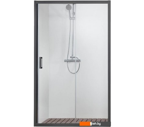  - Душевые кабины Aquatek AQ ARI RA 10020BL 100x200 (черный/прозрачное стекло) - AQ ARI RA 10020BL 100x200 (черный/прозрачное стекло)