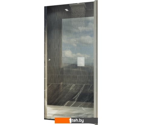  - Душевые кабины MaybahGlass 198x80 MGD-803-5 (прозрачное стекло/хром матовый) - 198x80 MGD-803-5 (прозрачное стекло/хром матовый)