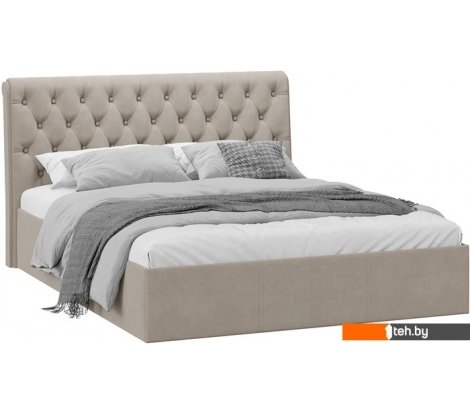  - Кровати Трия Скарлет универсальная тип 1 160x200 (велюр мокко темный) - Скарлет универсальная тип 1 160x200 (велюр мокко темный)