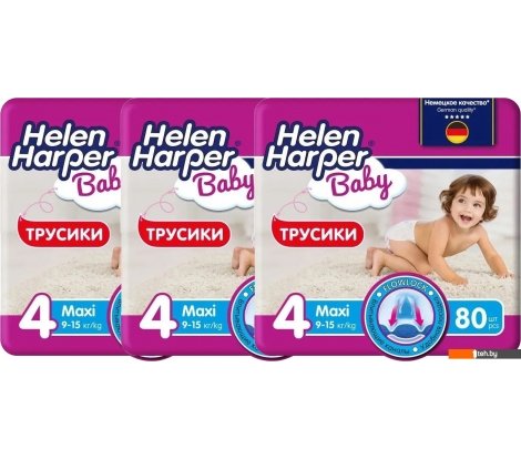  - Детские подгузники Helen Harper Baby 4 Maxi (240 шт) - Baby 4 Maxi (240 шт)