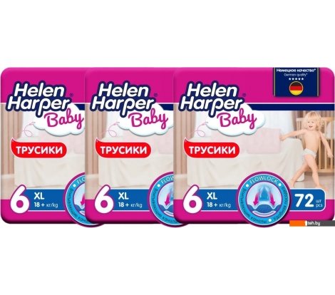  - Детские подгузники Helen Harper Baby XL (216 шт) - Baby XL (216 шт)