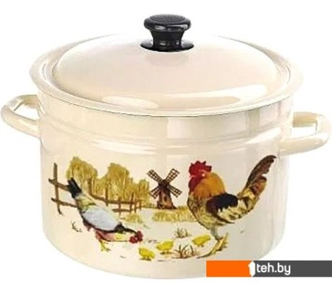  - Кастрюли КМЗ Подворье 41704-142/6-У4 (слоновая кость) - Подворье 41704-142/6-У4 (слоновая кость)