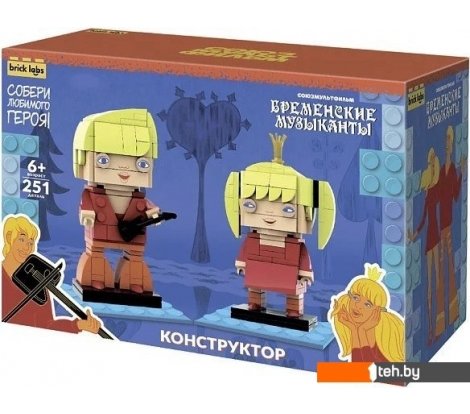  - Конструкторы Brick Labs Бременские музыканты: Трубадур и Принцесса AB-1113 - Бременские музыканты: Трубадур и Принцесса AB-1113