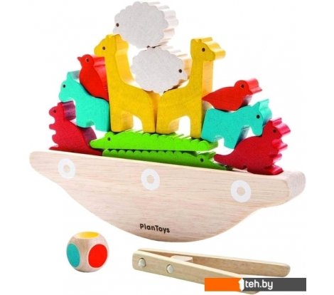  - Развивающие игрушки Plan Toys Balancing Boat 5136 - Balancing Boat 5136