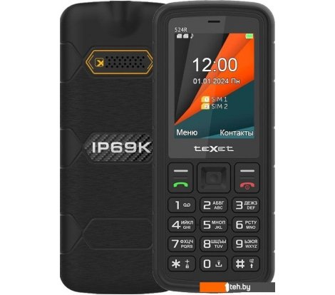  - Мобильные телефоны TeXet TM-524R (черный) - TM-524R (черный)
