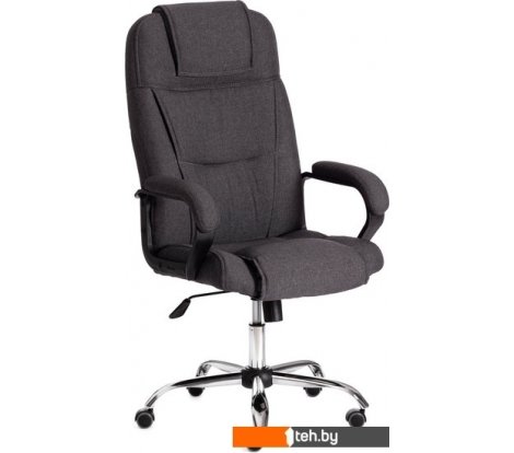 - Офисные кресла и стулья TetChair Bergamo (ткань, хром 22/темно-серый F68) - Bergamo (ткань, хром 22/темно-серый F68)