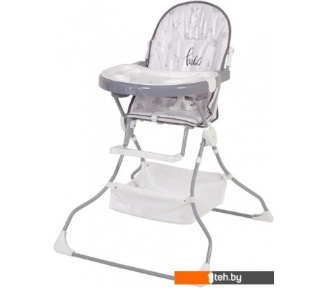 - Стульчики для кормления Polini Kids 252 (бегемотик, серый) - 252 (бегемотик, серый)