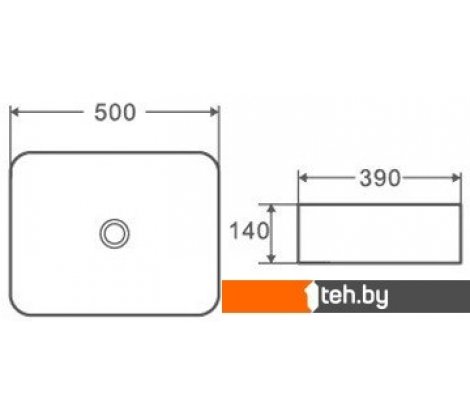  - Умывальники D&K Berlin DT1431316 (белый) - Berlin DT1431316 (белый)