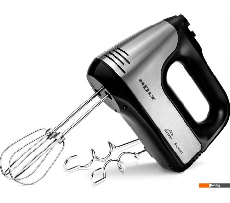  - Ручные миксеры Holt HT-MX-003 (черный/нержавеющая сталь) - HT-MX-003 (черный/нержавеющая сталь)