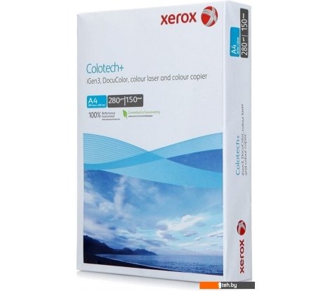 - Бумага и материалы для печати Xerox Colotech Plus A4 280 г/м2 150 л 003R97097 - Colotech Plus A4 280 г/м2 150 л 003R97097
