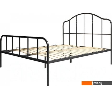  - Кровати Князев Мебель Афина АФН.140.190.Ч (черный муар) - Афина АФН.140.190.Ч (черный муар)