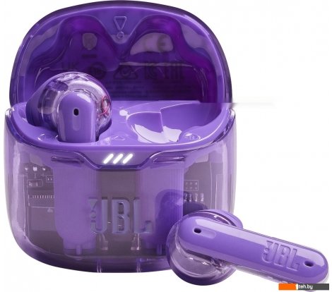  - Наушники и гарнитуры JBL Tune Flex Ghost (фиолетовый, китайская версия) - Tune Flex Ghost (фиолетовый, китайская версия)