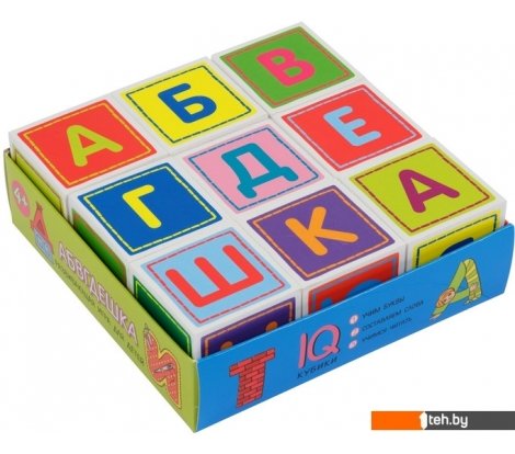  - Развивающие игрушки Айрис-Пресс Умные кубики в поддончике. Абвгдешка (new) 9785811280599 - Умные кубики в поддончике. Абвгдешка (new) 9785811280599
