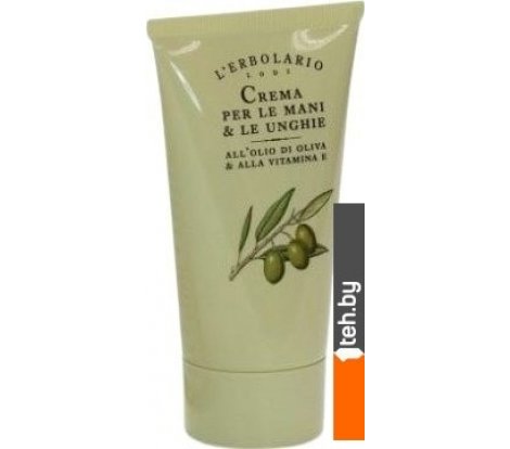  - Косметика по уходу за телом L'Erbolario Крем для рук с оливковым маслом и витамином Е 75 мл - Крем для рук с оливковым маслом и витамином Е 75 мл