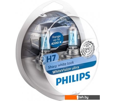  - Автомобильные лампы Philips H7 WhiteVision 2шт - H7 WhiteVision 2шт