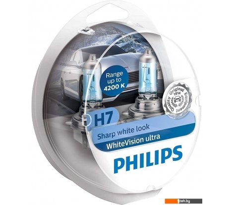  - Автомобильные лампы Philips H7 WhiteVision 2шт - H7 WhiteVision 2шт
