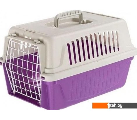 - Сумки, переноски для животных Ferplast Atlas 20 (фиолетовый, с ковриком и поилкой) - Atlas 20 (фиолетовый, с ковриком и поилкой)
