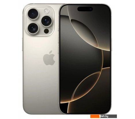  - Мобильные телефоны Apple iPhone 16 Pro 512GB (природный титан) - iPhone 16 Pro 512GB (природный титан)