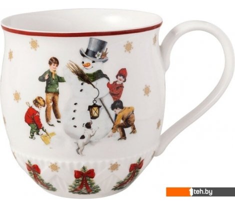  - Кружки, чашки, стаканы для горячих напитков Villeroy & Boch Toy's Fantasy Лепим снеговика 14-8332-4863 - Toy's Fantasy Лепим снеговика 14-8332-4863