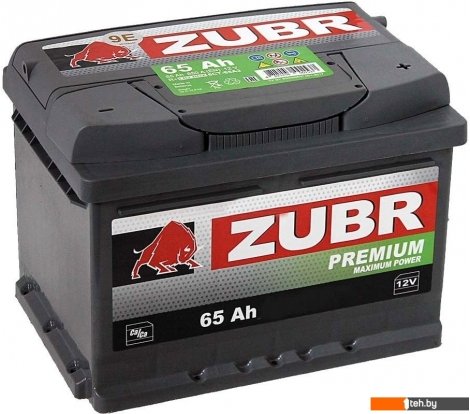  - Автомобильные аккумуляторы Zubr Premium (65 А·ч) - Premium (65 А·ч)