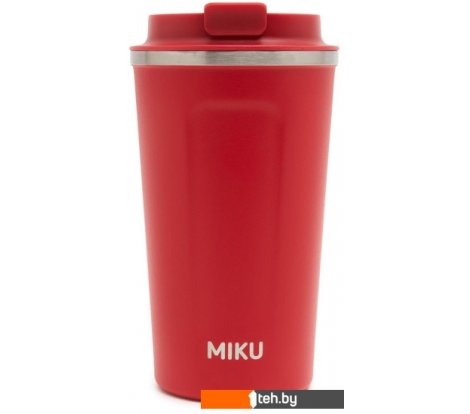  - Термосы, термокружки и многоразовые стаканы Miku 510мл (красный) - 510мл (красный)