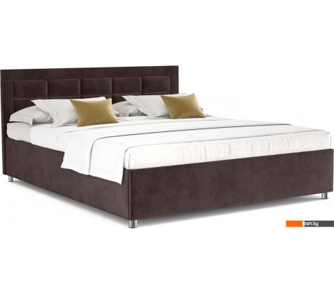  - Кровати Мебель-АРС Версаль 140 (бархат шоколадный Star Velvet 60 Coffee) - Версаль 140 (бархат шоколадный Star Velvet 60 Coffee)