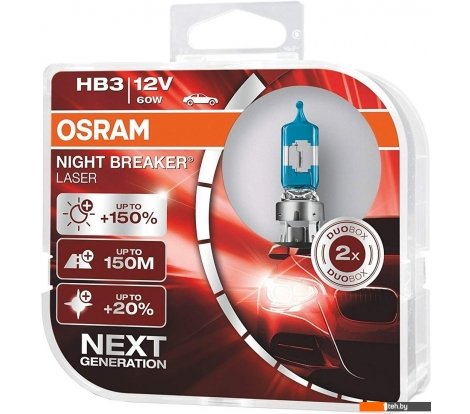  - Автомобильные лампы Osram HB3 9005NL-HCB 2шт - HB3 9005NL-HCB 2шт