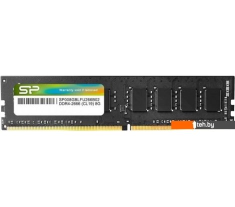  - Оперативная память Silicon-Power 8GB DDR4 PC4-21300 SP008GBLFU266B02 - 8GB DDR4 PC4-21300 SP008GBLFU266B02