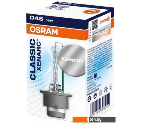  - Автомобильные лампы Osram D4S Xenarc Classic 1шт [66440CLC] - D4S Xenarc Classic 1шт [66440CLC]