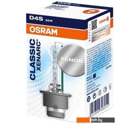  - Автомобильные лампы Osram D4S Xenarc Classic 1шт [66440CLC] - D4S Xenarc Classic 1шт [66440CLC]