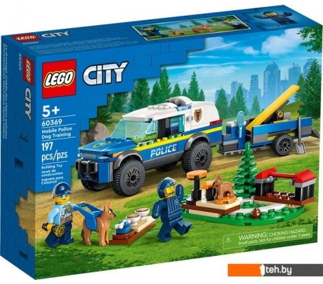  - Конструкторы LEGO City 60369 Дрессировка собак мобильной полиции - City 60369 Дрессировка собак мобильной полиции
