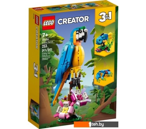  - Конструкторы LEGO Creator 31136 Экзотический попугай - Creator 31136 Экзотический попугай