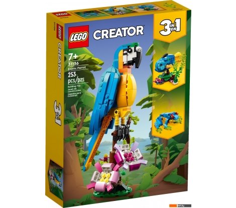  - Конструкторы LEGO Creator 31136 Экзотический попугай - Creator 31136 Экзотический попугай