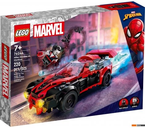  - Конструкторы LEGO Marvel Super Heroes 76244 Майлс Моралес против Морбиуса - Marvel Super Heroes 76244 Майлс Моралес против Морбиуса