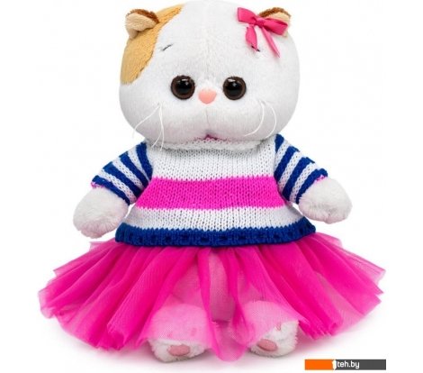  - Мягкие игрушки BUDI BASA Ли-Ли Baby в полосатом свитере и юбке LB-143 - Ли-Ли Baby в полосатом свитере и юбке LB-143