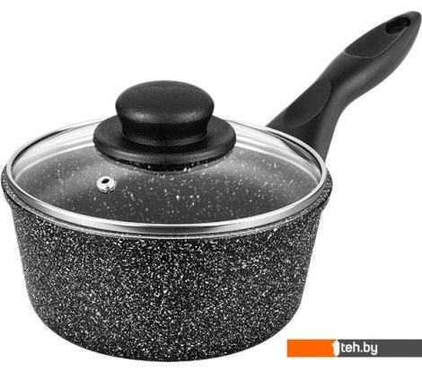  - Кастрюли Elan Gallery Гармония вкуса 120283 (черный мрамор) - Гармония вкуса 120283 (черный мрамор)