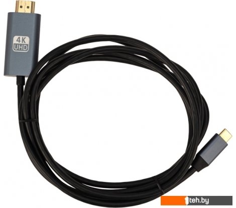  - Кабели, адаптеры, разветвители Rexant USB Type-C - HDMI 17-6402 (2 м, черный) - USB Type-C - HDMI 17-6402 (2 м, черный)