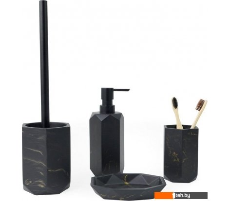  - Аксессуары для ванной и туалета FORA Anthracite (4 предмета) - Anthracite (4 предмета)